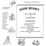AGIR Sport Février 2020
