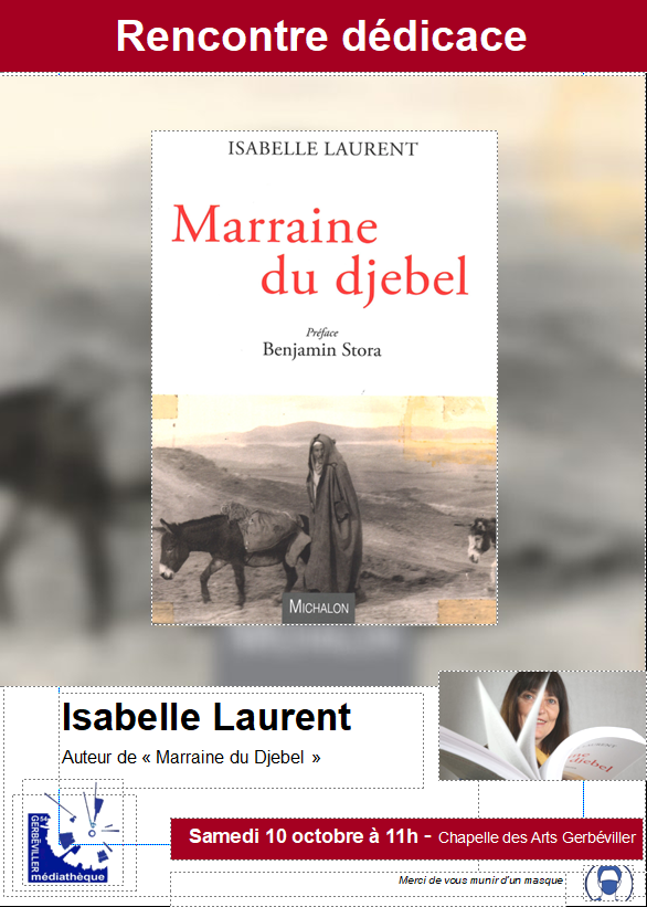 Rencontre dédicace avec Isabelle Laurent