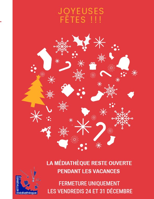 La médiathèque reste ouverte !