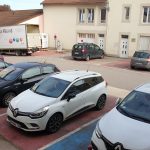 Parking de la mairieSDF